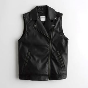 NWT SOCIAL TOURIST Pleather vest jacket
